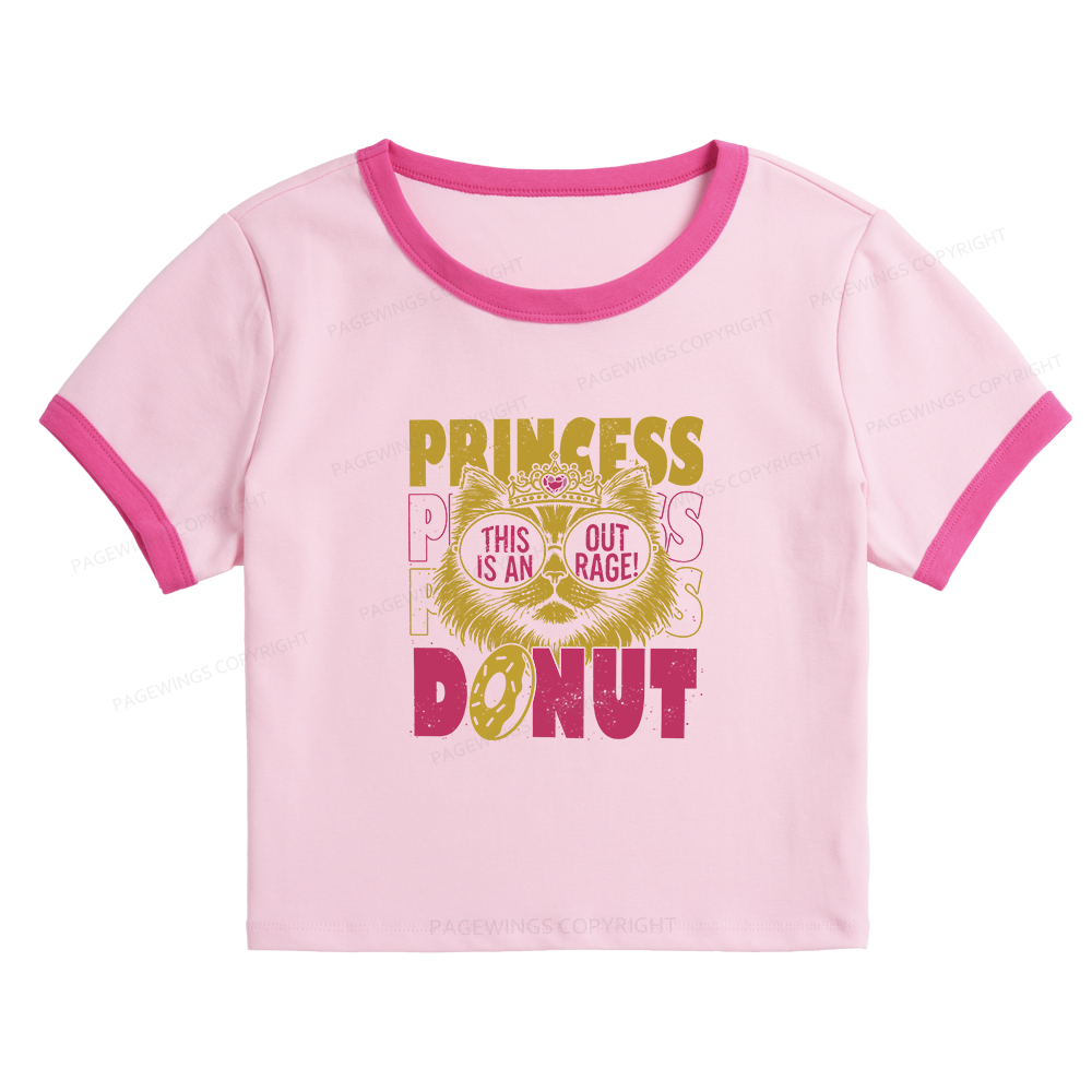 Pagewings Sci-Fi Bookish 14977 Bookish Baby Tee Cropped Ringer T-Shirt