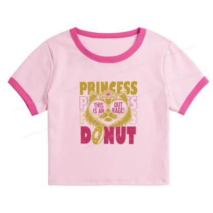 Pagewings Sci-Fi Bookish 14977 Bookish Baby Tee Cropped Ringer T-Shirt