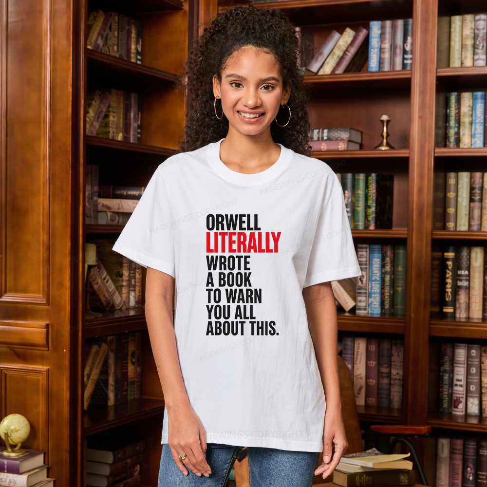 Pagewing I Literally Wrote A Book16115 Bookish Unisex Classic T-shirt