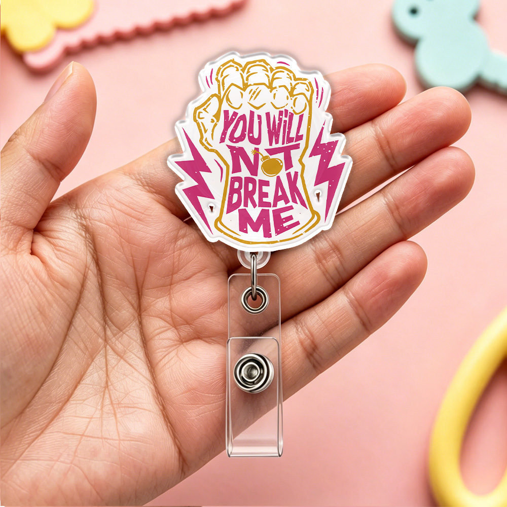 Pagewings Sci Fi Books Lover Acrylic Badge Clip