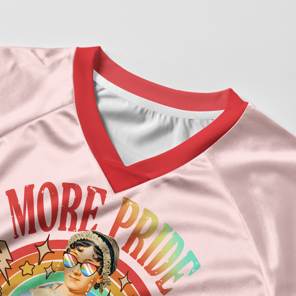 Pagewings More Pride Less Prejudice Women's Cropped Jersey