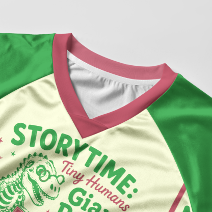 Pagewings Storytime Women's Cropped Jersey