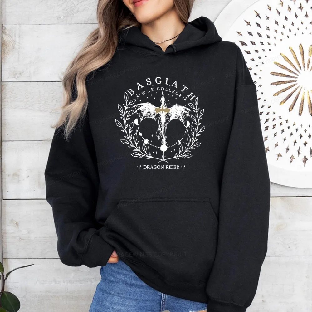 Pagewings Basgiath War College 2-Sided Unisex Classic Hoodie