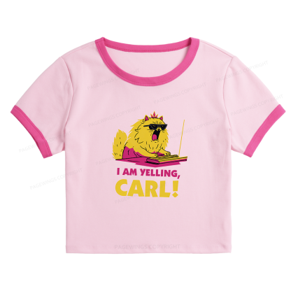 Pagewing Sci Fi Books Lover16150 Baby Tee Cropped Ringer T-Shirt