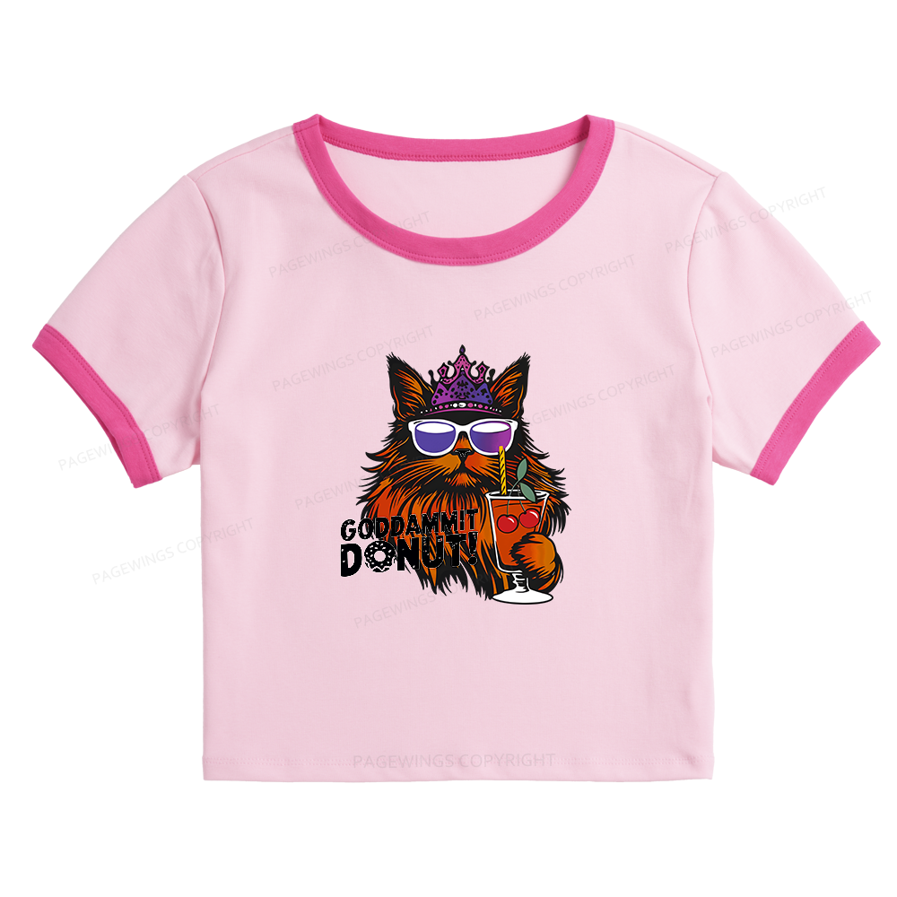 Pagewings Read Sci-Fi Book12028 Baby Tee Cropped Ringer T-Shirt
