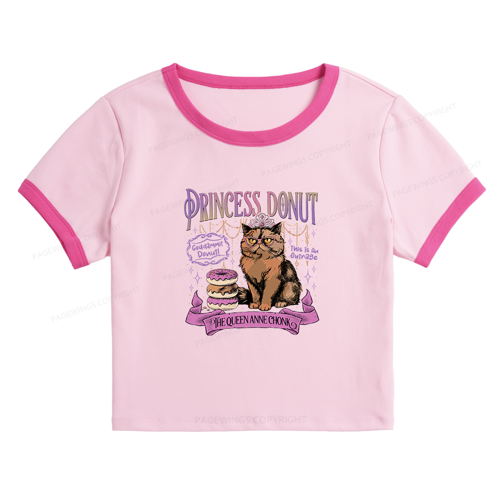 Pagewings Sci-Fi Book Lovers12017 Baby Tee Cropped Ringer T-Shirt