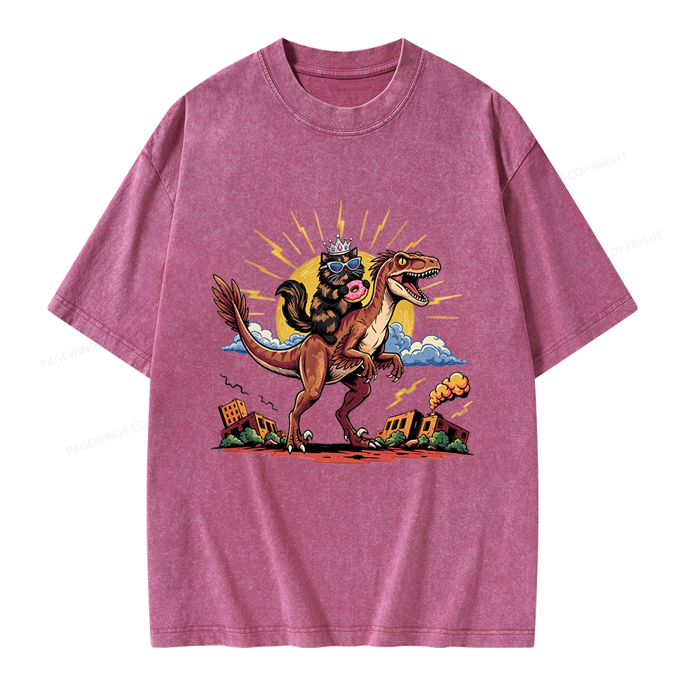 Pagewings Sci Fi Bookish Unisex Washed T-shirt
