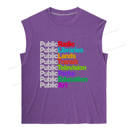 Pagewings Public Libraries 15577 Bookish Women's Heather Tank Top