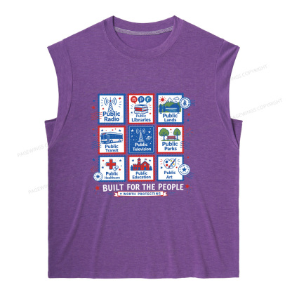 Pagewings Public Libraries 15970 Bookish Women's Heather Tank Top