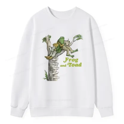 Pagewings Frog and Toad Old Book Unisex Classic Sweatshirt