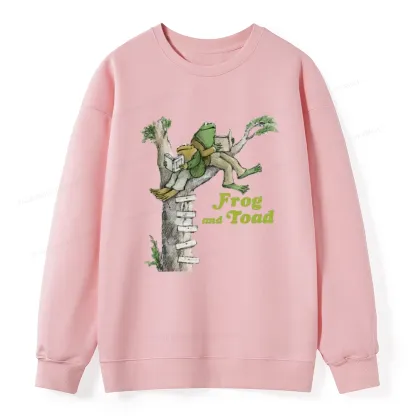 Pagewings Frog and Toad Old Book Unisex Classic Sweatshirt