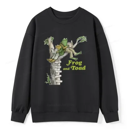 Pagewings Frog and Toad Old Book Unisex Classic Sweatshirt