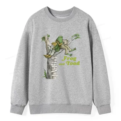 Pagewings Frog and Toad Old Book Unisex Classic Sweatshirt