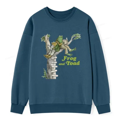 Pagewings Frog and Toad Old Book Unisex Classic Sweatshirt