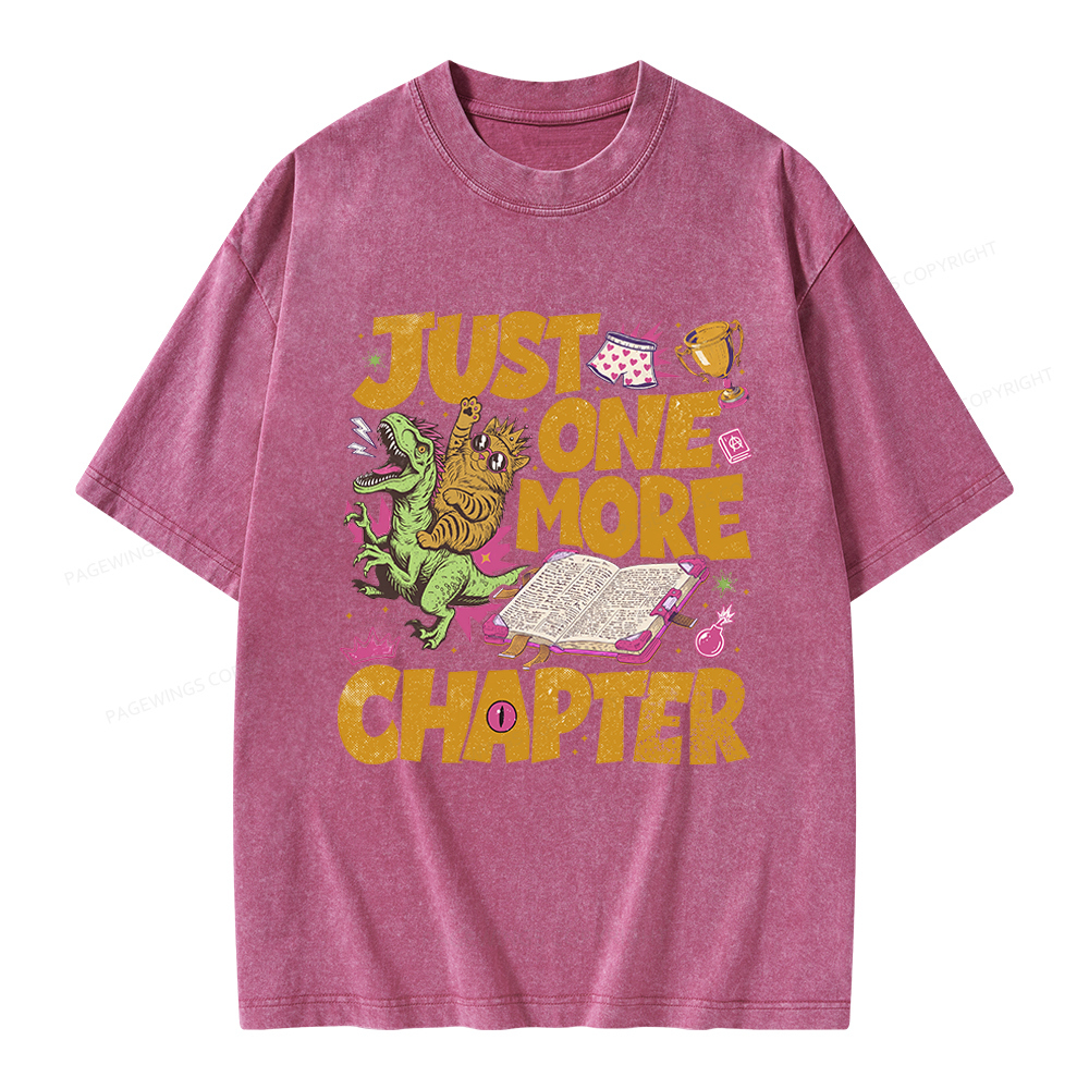 Pagewings Sci Fi Bookish Unisex Washed T-shirt