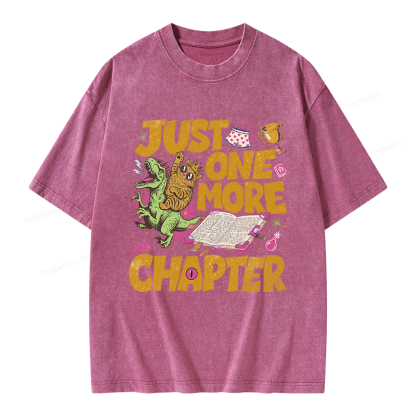 Pagewings Sci Fi Bookish Unisex Washed T-shirt