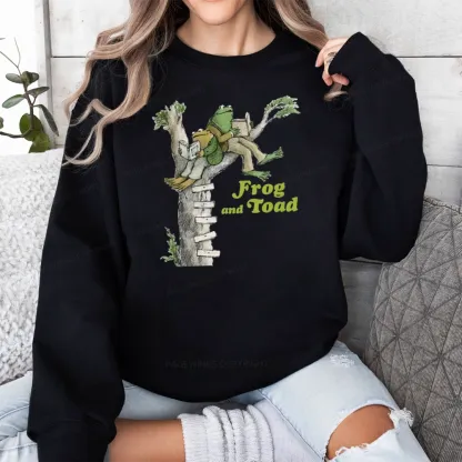 Pagewings Frog and Toad Old Book Unisex Classic Sweatshirt