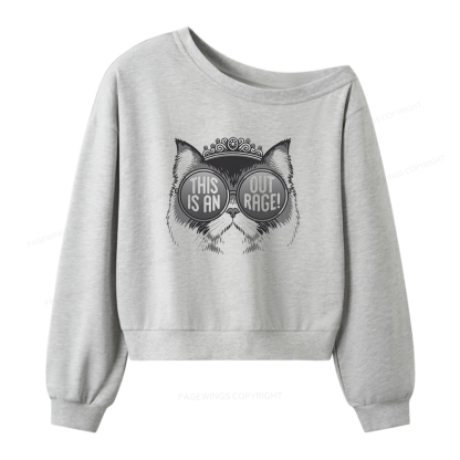 Pagewings Sci Fi Bookish 16430 Bookish Women Off Shoulder Sweatshirt