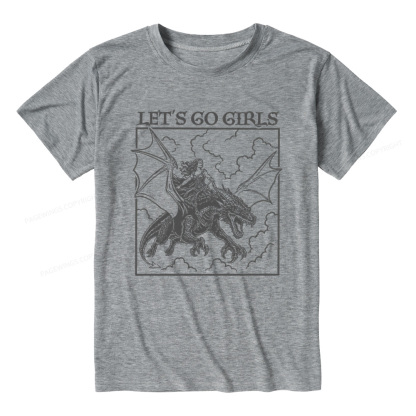 Pagewing Let's Go Girls16145 Bookish Unisex Heather T-Shirt