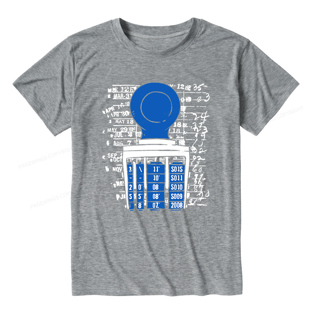 Pagewings Books Library Stamp16436 Bookish Unisex Heather T-Shirt
