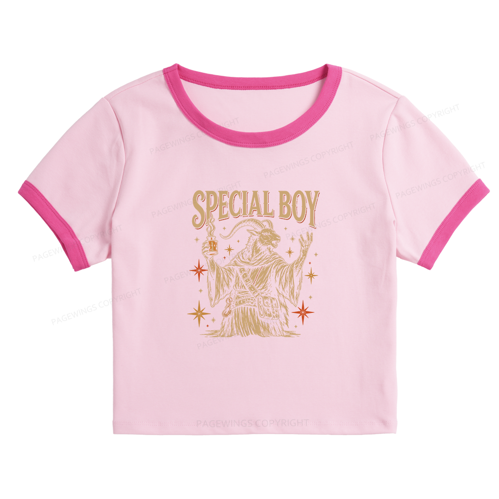 Pagewings Sci Fi Bookish16416 Baby Tee Cropped Ringer T-Shirt