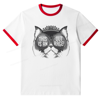Pagewings Sci Fi Bookish Unisex Ringer T-Shirt 