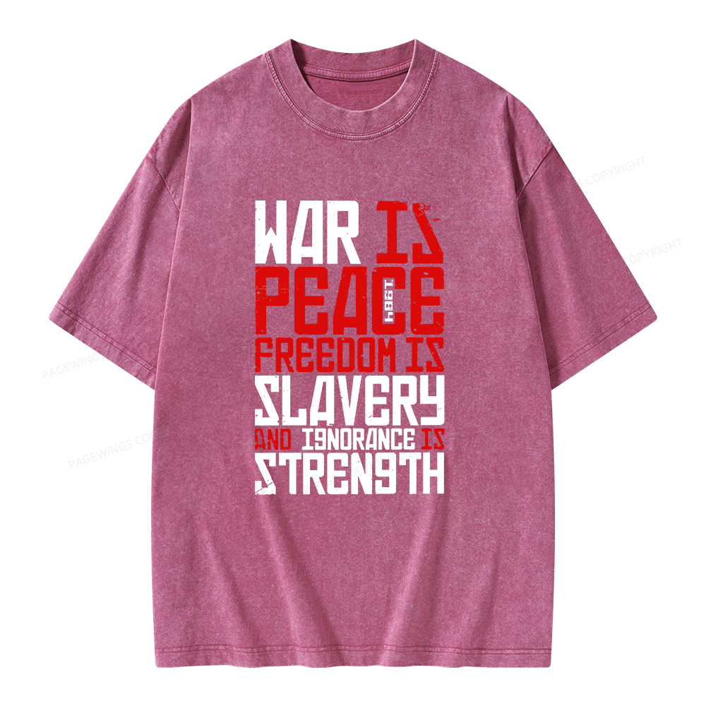 Pagewings Dystopian Lover Unisex Washed T-shirt