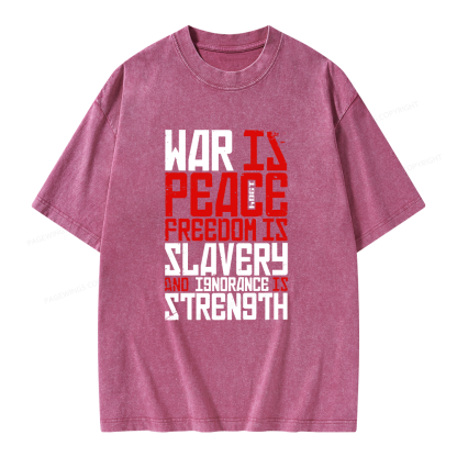 Pagewings Dystopian Lover Unisex Washed T-shirt