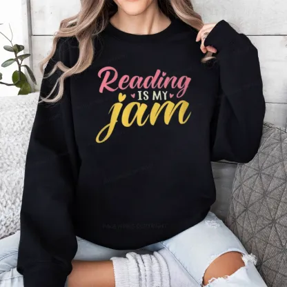 Pagewings Reading is My Jam Unisex Classic Sweatshirt
