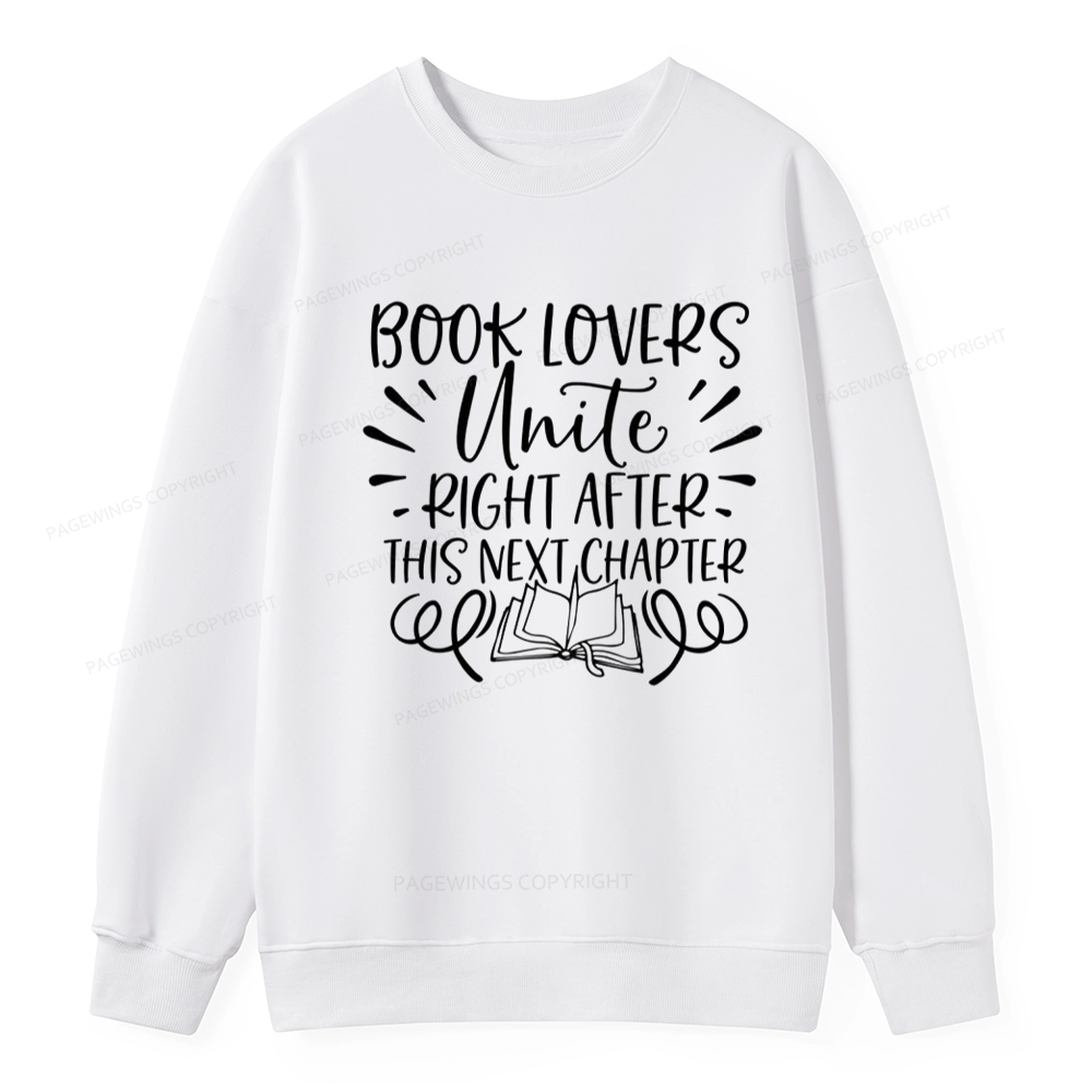 Pagewings Book Lovers Unite Unisex Classic Sweatshirt