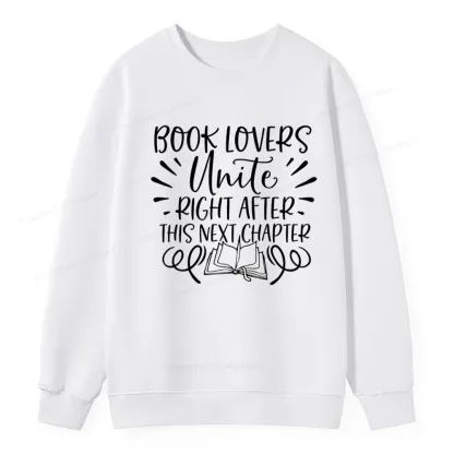 Pagewings Book Lovers Unite Unisex Classic Sweatshirt