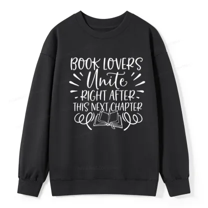 Pagewings Book Lovers Unite Unisex Classic Sweatshirt