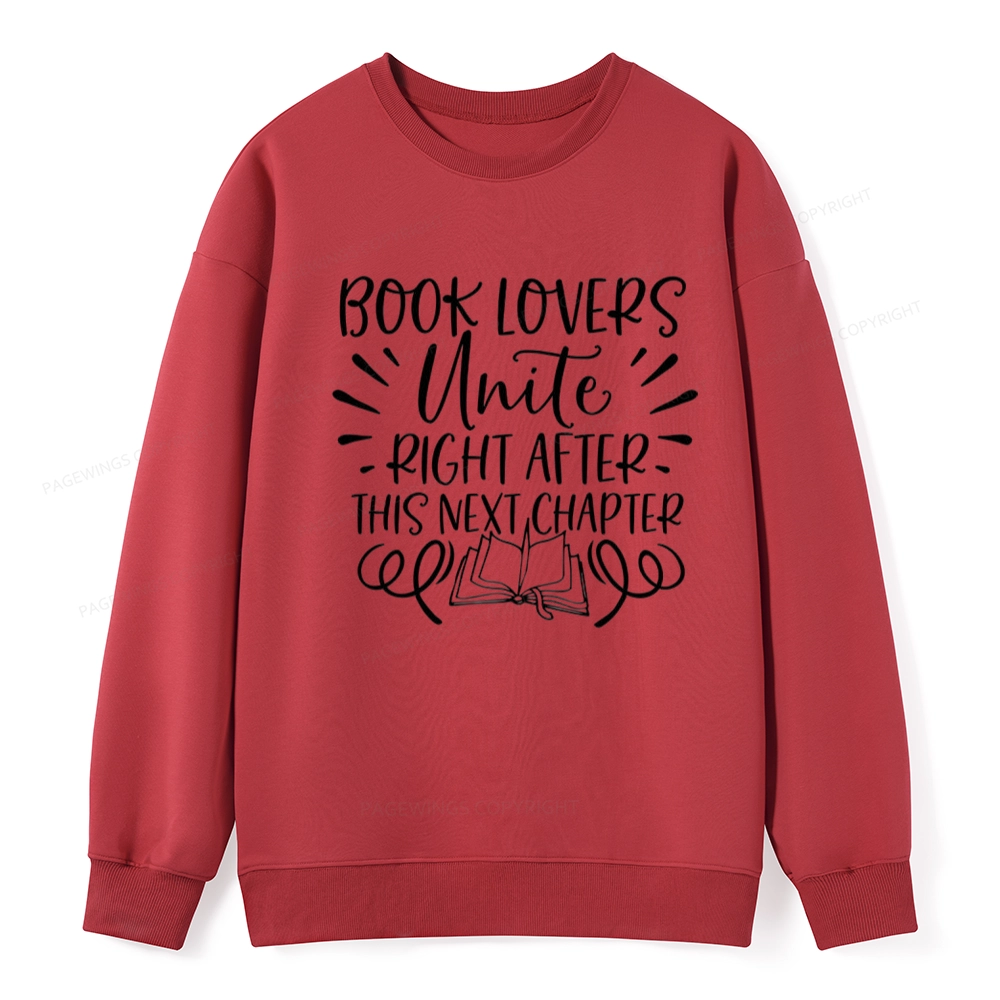 Pagewings Book Lovers Unite Unisex Classic Sweatshirt