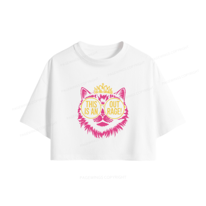 Pagewings Sci-Fi Bookish Women Crop Tops