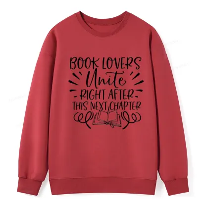 Pagewings Book Lovers Unite Unisex Classic Sweatshirt