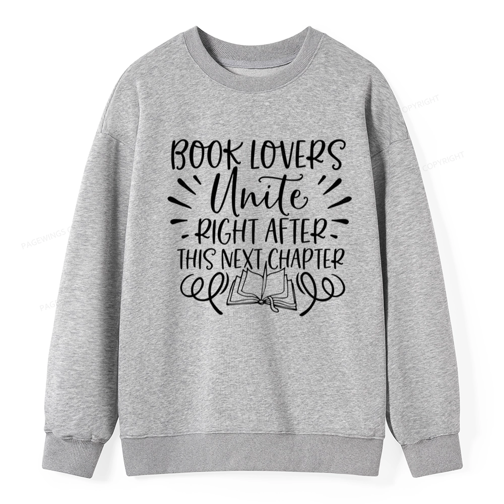 Pagewings Book Lovers Unite Unisex Classic Sweatshirt