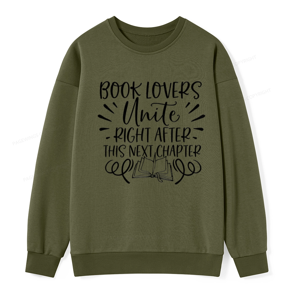 Pagewings Book Lovers Unite Unisex Classic Sweatshirt