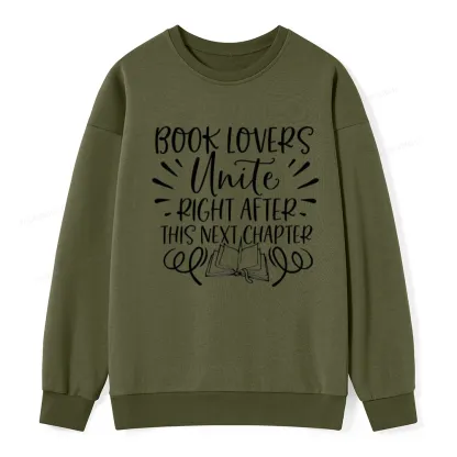 Pagewings Book Lovers Unite Unisex Classic Sweatshirt