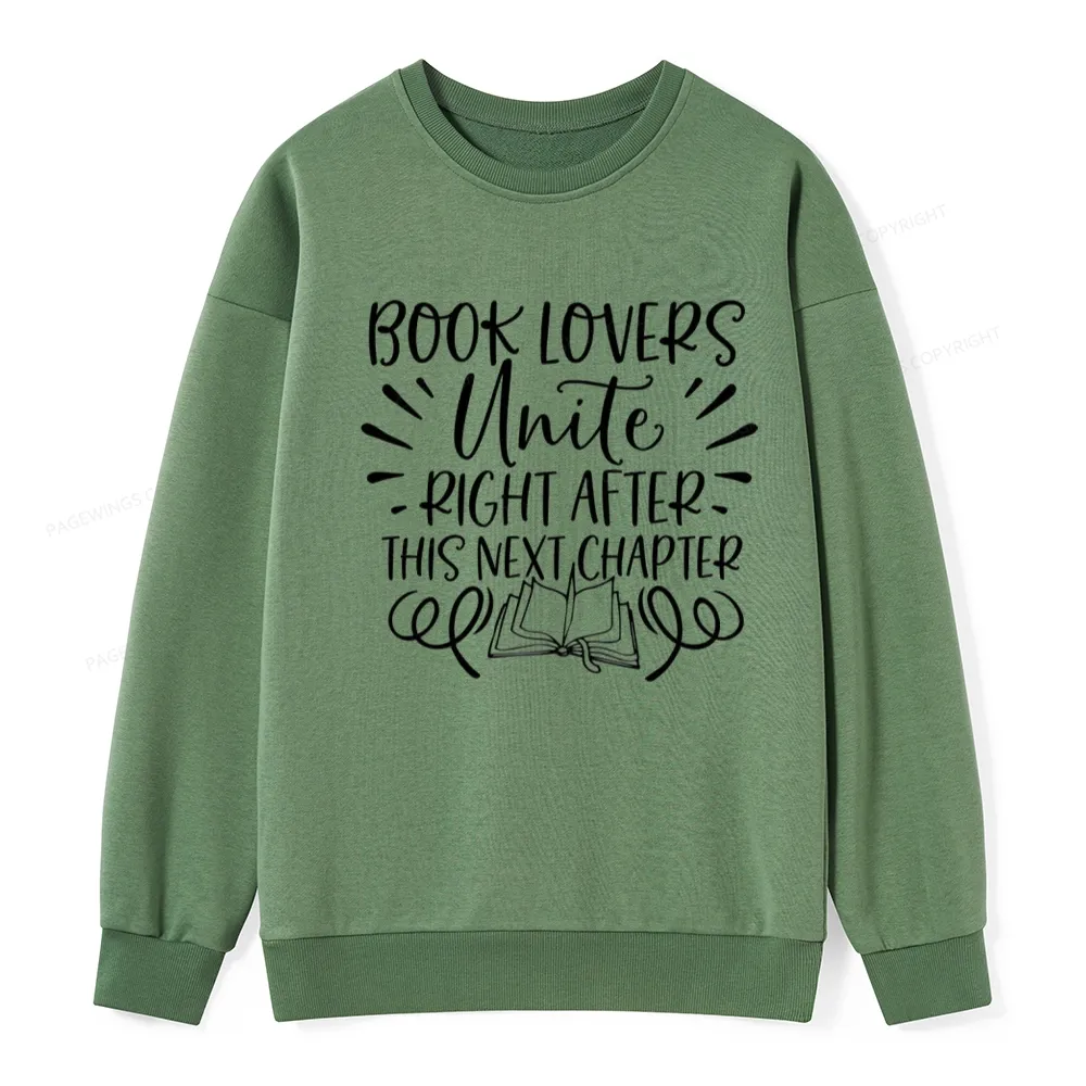 Pagewings Book Lovers Unite Unisex Classic Sweatshirt