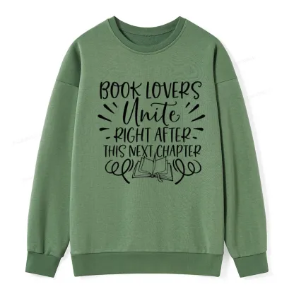 Pagewings Book Lovers Unite Unisex Classic Sweatshirt