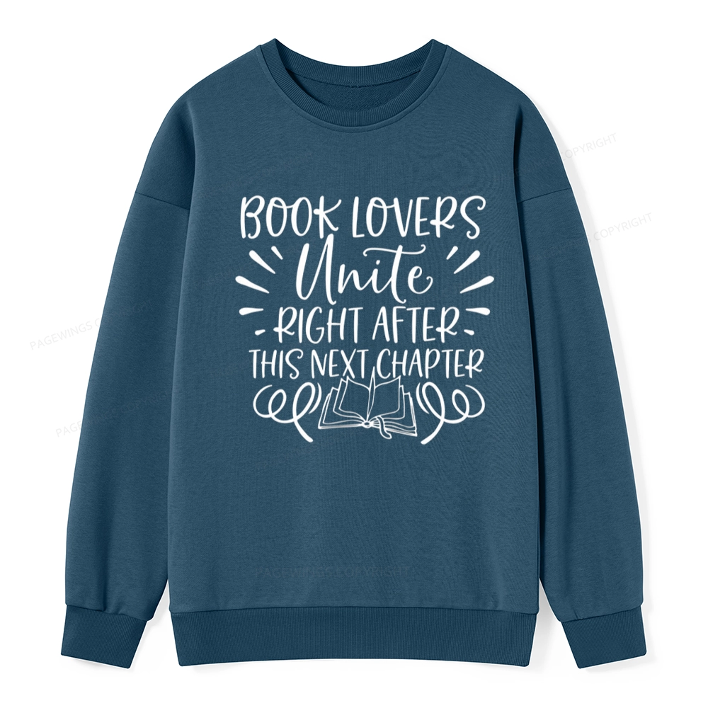Pagewings Book Lovers Unite Unisex Classic Sweatshirt