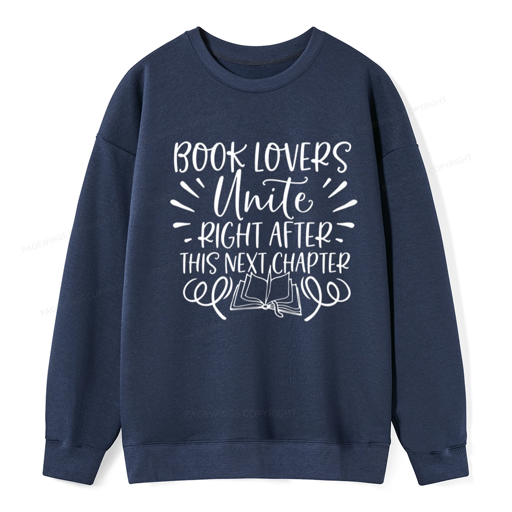 Pagewings Book Lovers Unite Unisex Classic Sweatshirt