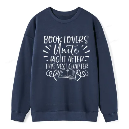 Pagewings Book Lovers Unite Unisex Classic Sweatshirt