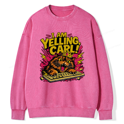 Pagewings Fantasy Book Reader Unisex Washed Sweatshirt