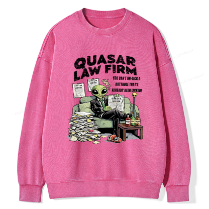 Pagewings Sci‑Fi Fan Unisex Washed Sweatshirt