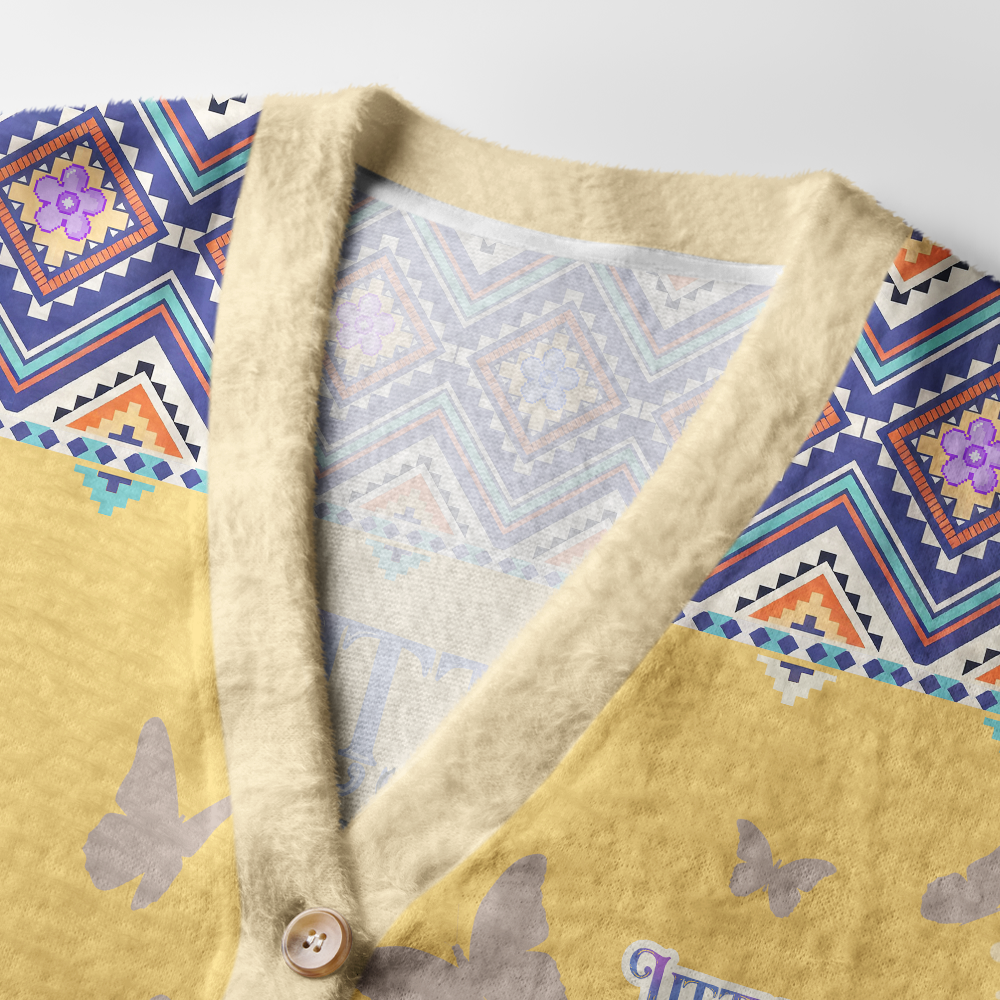 Pagewings Little Oshia Light Knit Unisex Cardigan Sweaters
