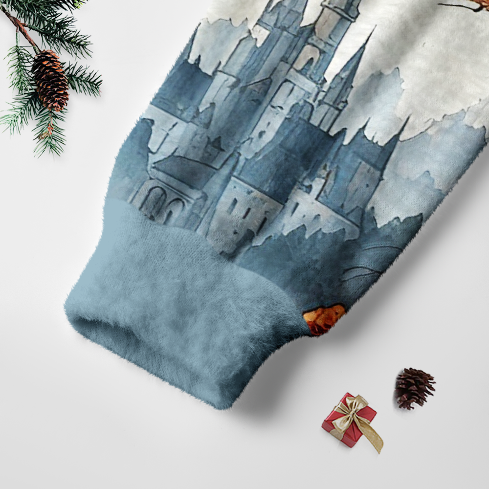Pagewings Fantasy Bookish Unisex Ugly Light Knit Sweatshirt
