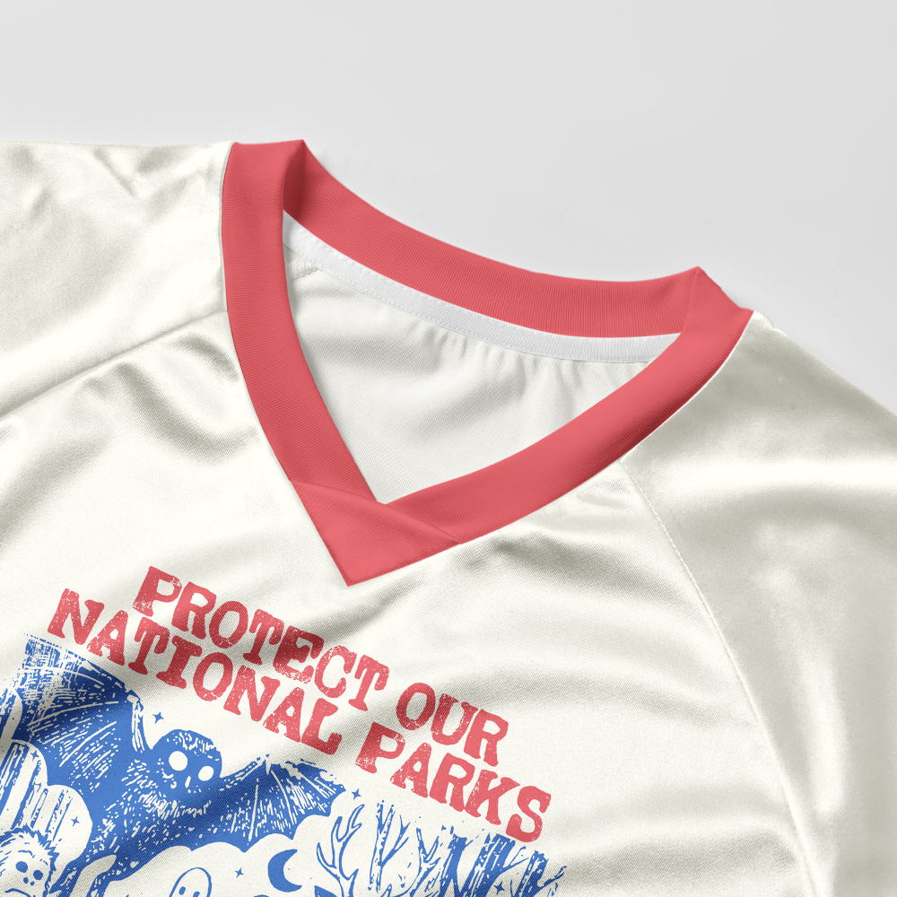 Pagewings Protect Our National Parks Women's Cropped Jersey