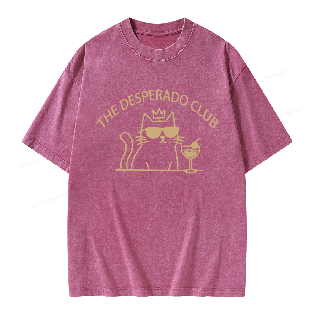 Pagewings Desperado Club Unisex Washed T-shirt