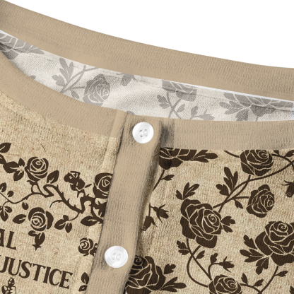 Pagewings Lady Justice Crew Neck Cardigan Sweaters